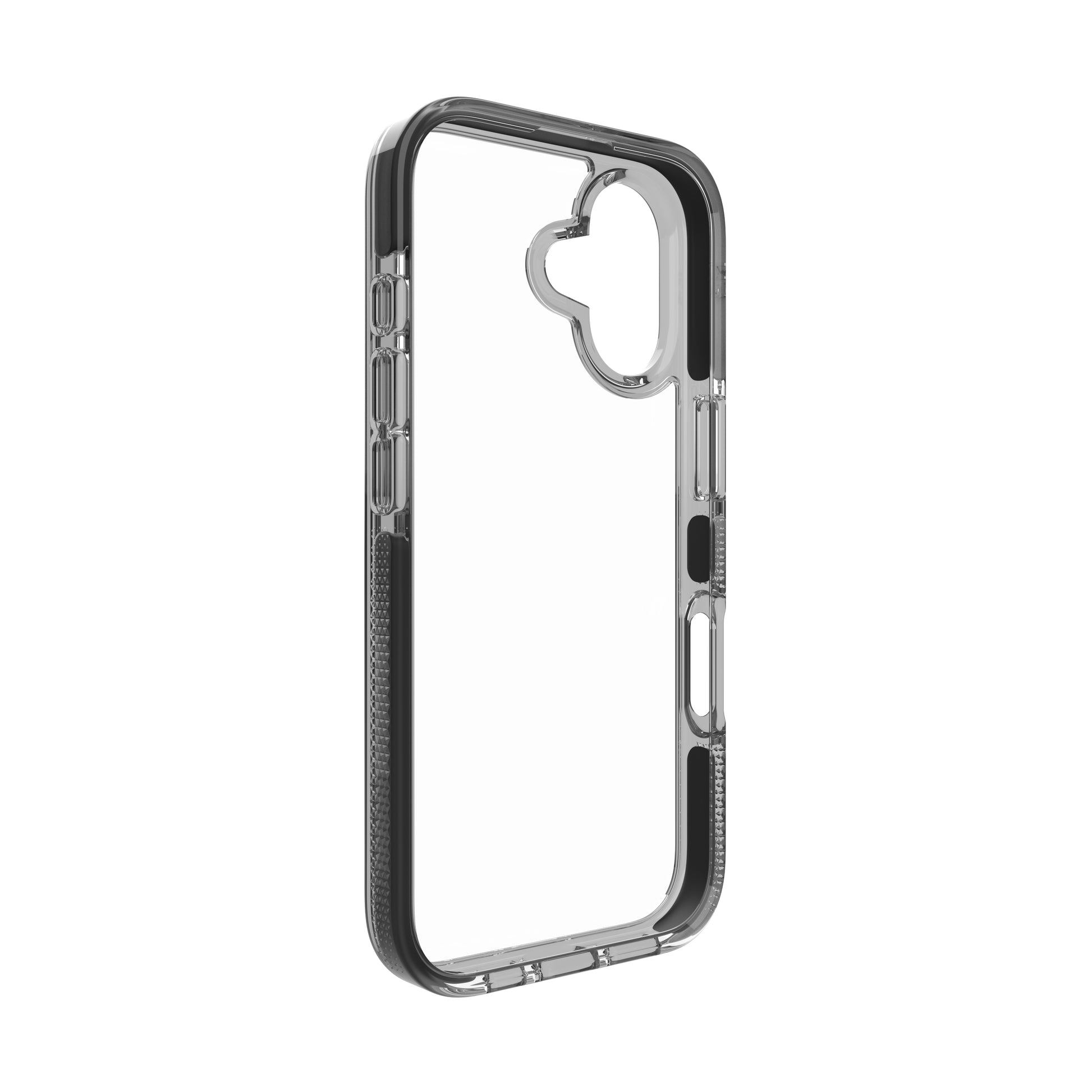 ZAGG Santa Cruz – Backcover – für Apple iPhone 17, Graphen, schwarz/transparent, bis 4 m sturzsicher