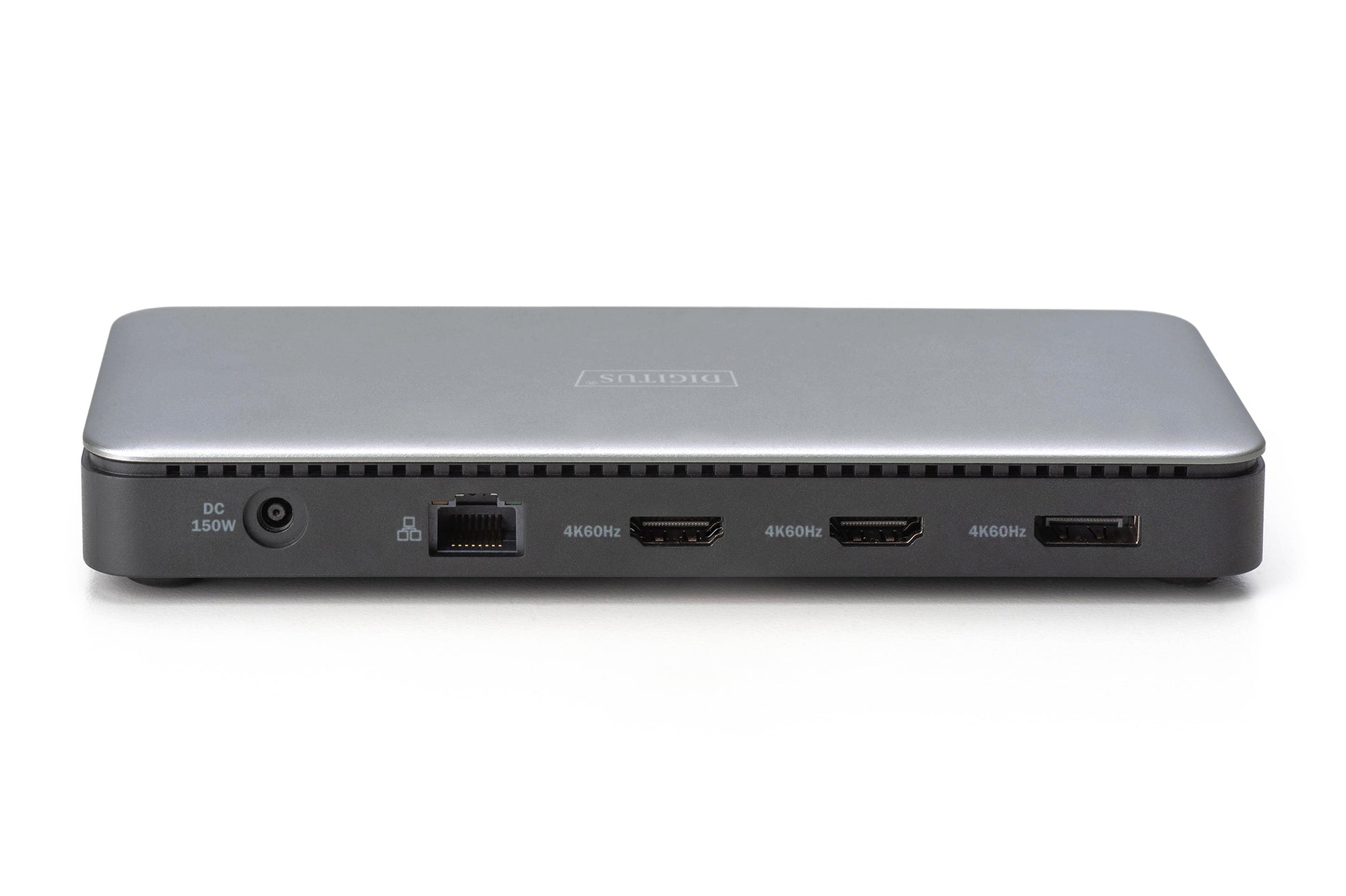 Digitus Dockingstation – USB-C, 1× DP, 2× HDMI, 2× USB-A, GbE, SD/microSD, für Windows/Mac/ChromeOS