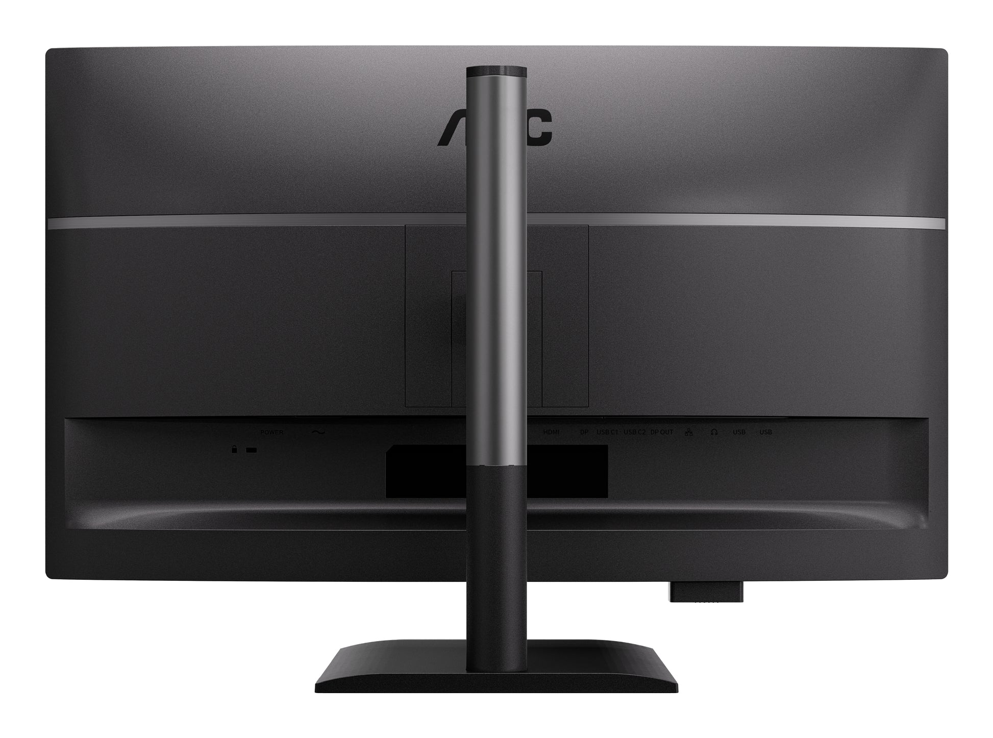 AOC Q27P4CV – Monitor, 27", 2560 × 1440 (WQHD), IPS, 120 Hz, USB-C, KVM, Lautsprecher, VESA 100 × 100, Schwarz
