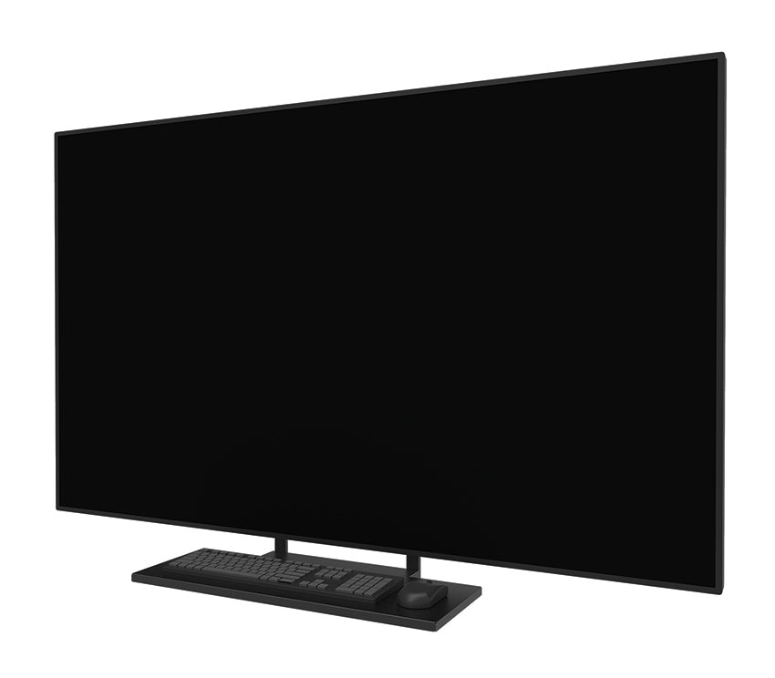 Neomounts AV40-500BL – Medienbox für Displays 43,0–109,8", VESA 200×200–800×600 mm, Traglast 5,5 kg, Schwarz