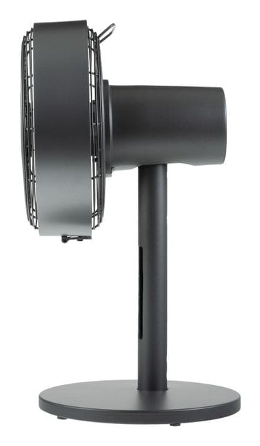 Furber. Furber Tischventilator Vayu-Touch Mini – 25,5 cm, 4 Stufen, oszillierend, Timer, 14 W, Grau