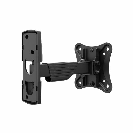 Hagor Wandhalterung – Vollbeweglich – 24–32" – VESA 75×75–100×100 – bis 25 kg – BrackIT XS-I, Schwarz