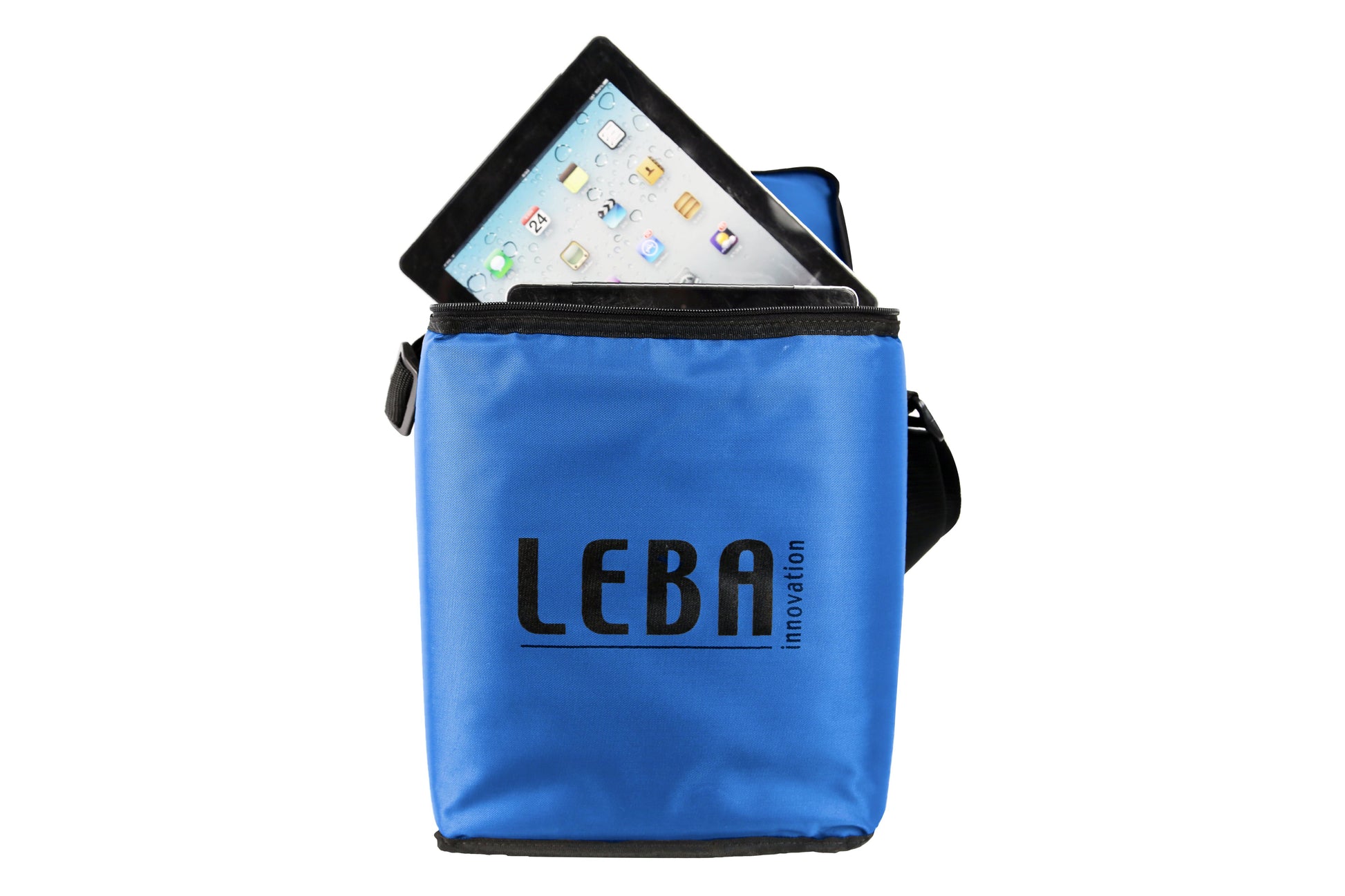 Leba NoteBag Lade-/Aufbewahrungsschrank – für 5 Tablets – USB-C, intelligentes Ladegerät – Blau