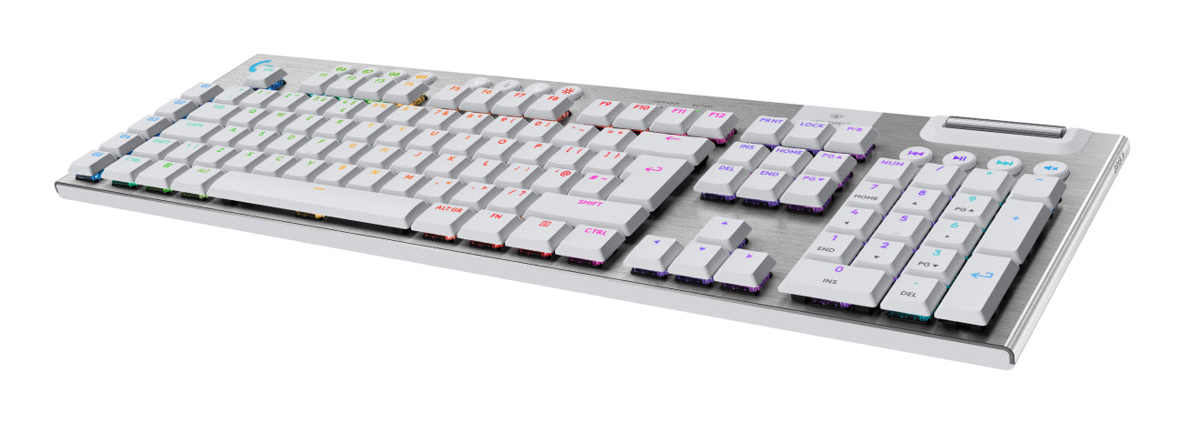 Logitech G G915 X LIGHTSPEED – Gaming-Tastatur – USB + RF 2,4 GHz + Bluetooth, Mechanisch (GL Tactile)