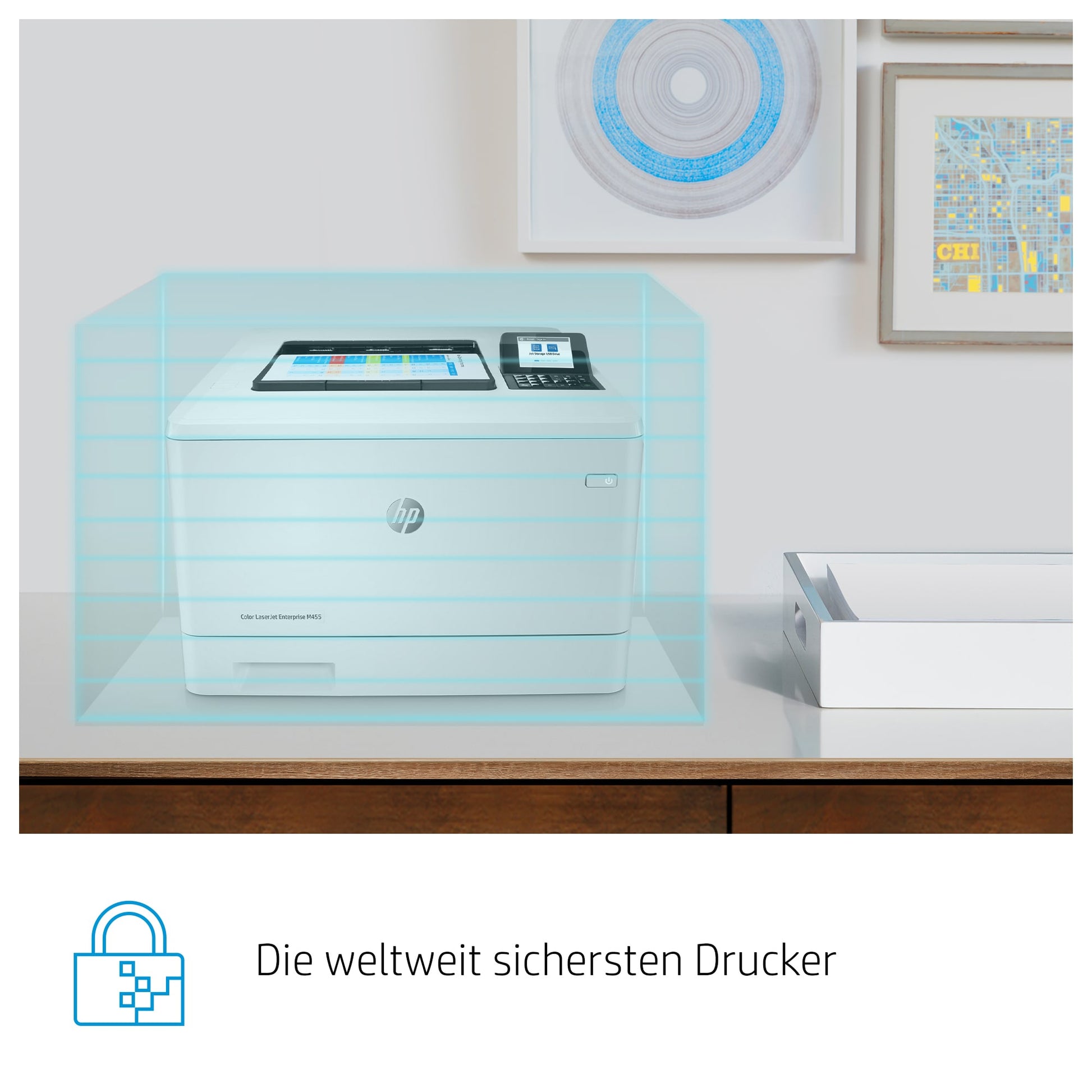 HP LaserJet M455dn – Farbe