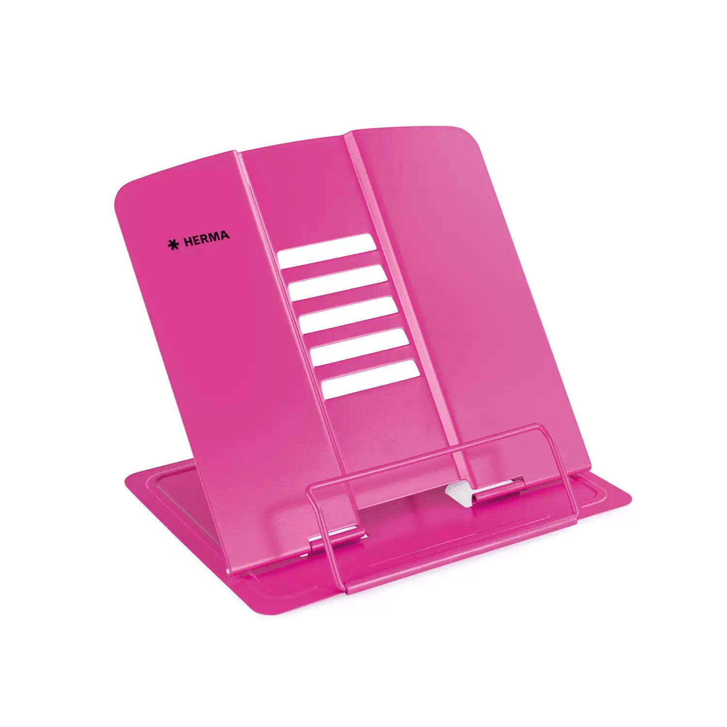 HERMA Leseständer – Metall, Pink, 198 × 190 mm