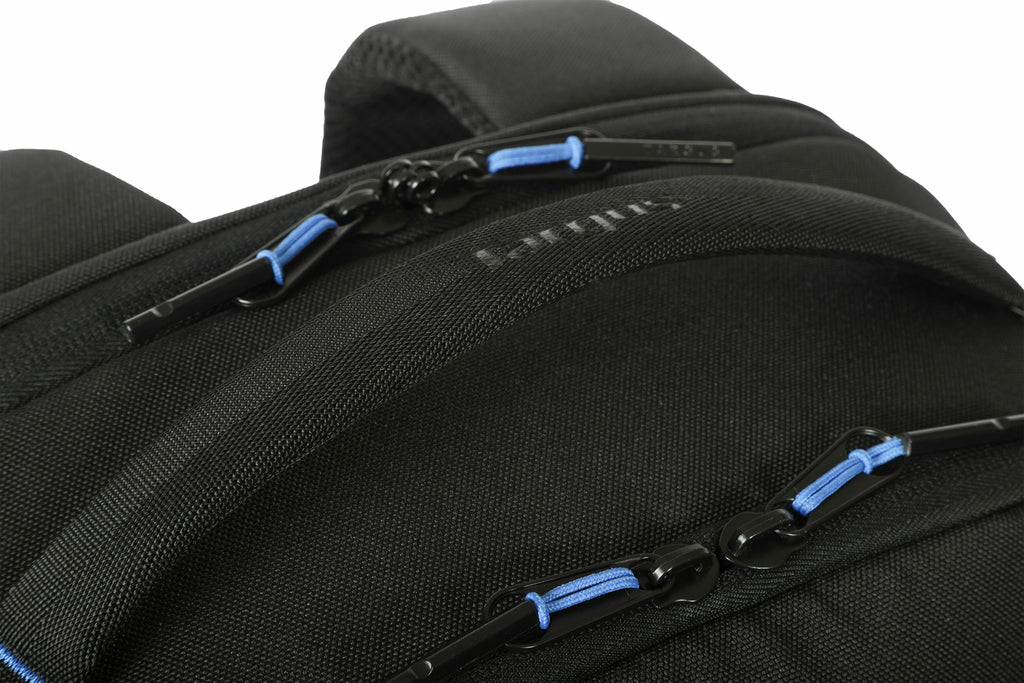 Targus Notebook-Rucksack für Geräte bis 16" – 22 l – 69% recycelter Kunststoff – Schwarz