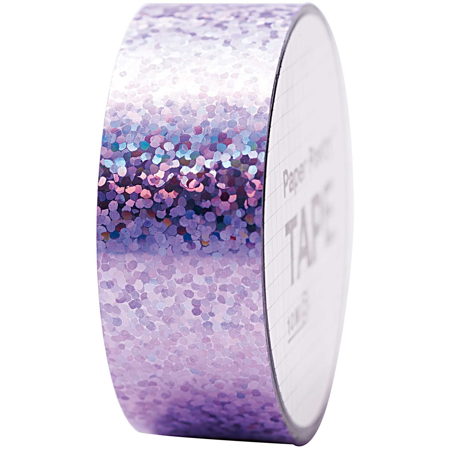 Rico Design Washi Tape (Deko) – 19 mm × 10 m, flieder, wiederablösbar, 1 Rolle