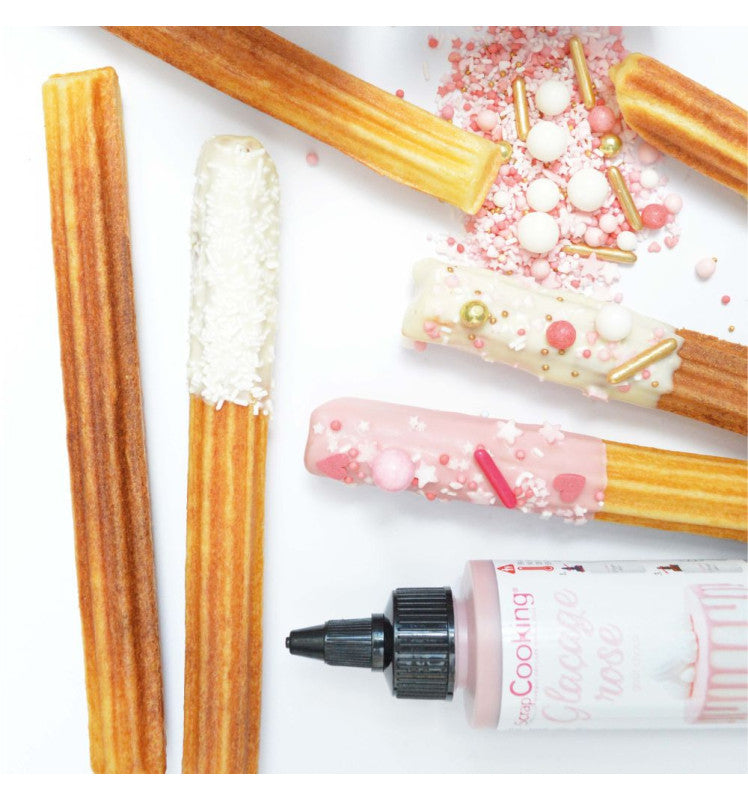 ScrapCooking Zuckerguss, Schokoladengeschmack, Tube – 130 g