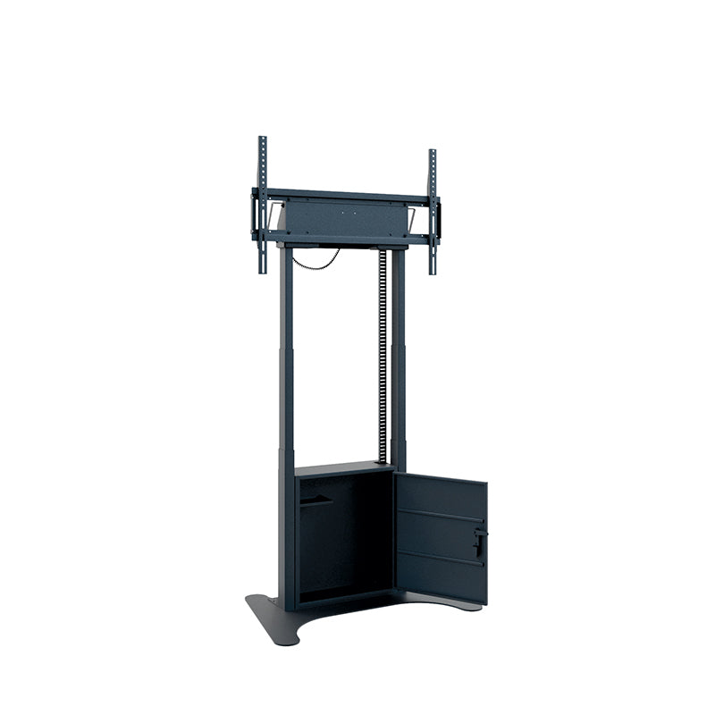 Hagor Bodenständer – 55–86" – VESA 900×600 – bis 120 kg, Höhenverstellbar, Motorisiert – Twin Lift FS-B