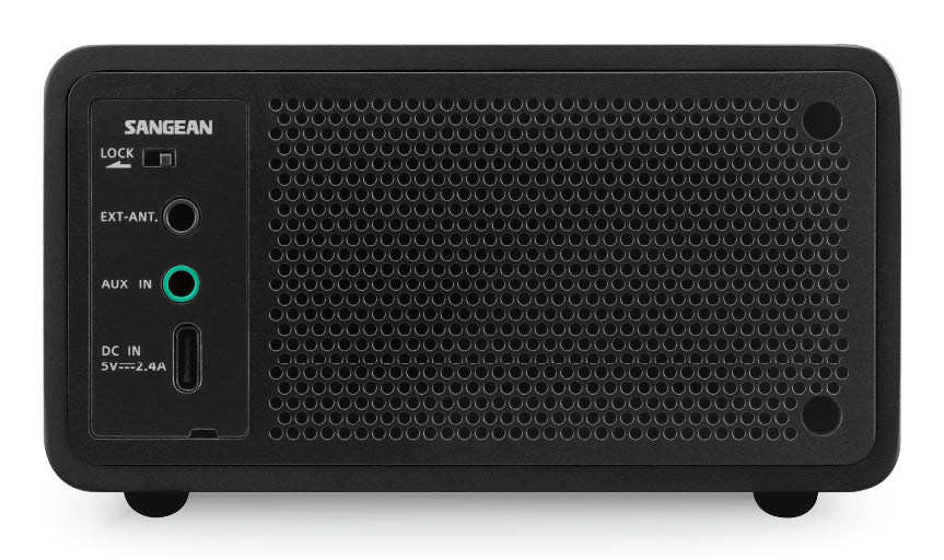 Sangean DDR-7X – DAB+/UKW-Tischradio, Bluetooth – Schwarz