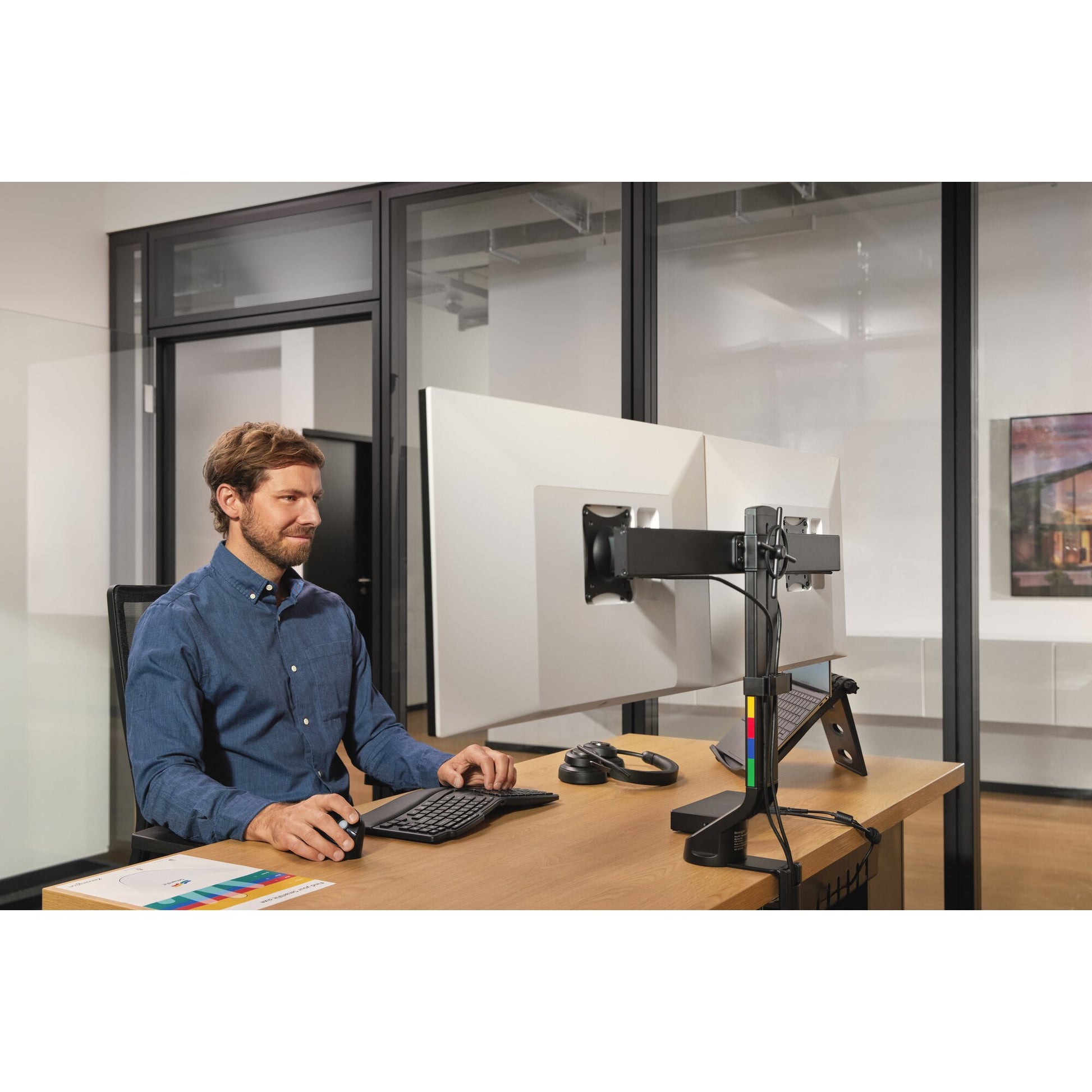 Kensington Pro Fit Ergo KB675 EQ – Tastatur TKL – Bluetooth – ohne Ziffernblock – schwarz
