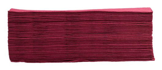PRONAPPE PRO nappe Cocktail Servietten – Bordeaux – 20 × 20 cm, 2-lagig – 50 Stück