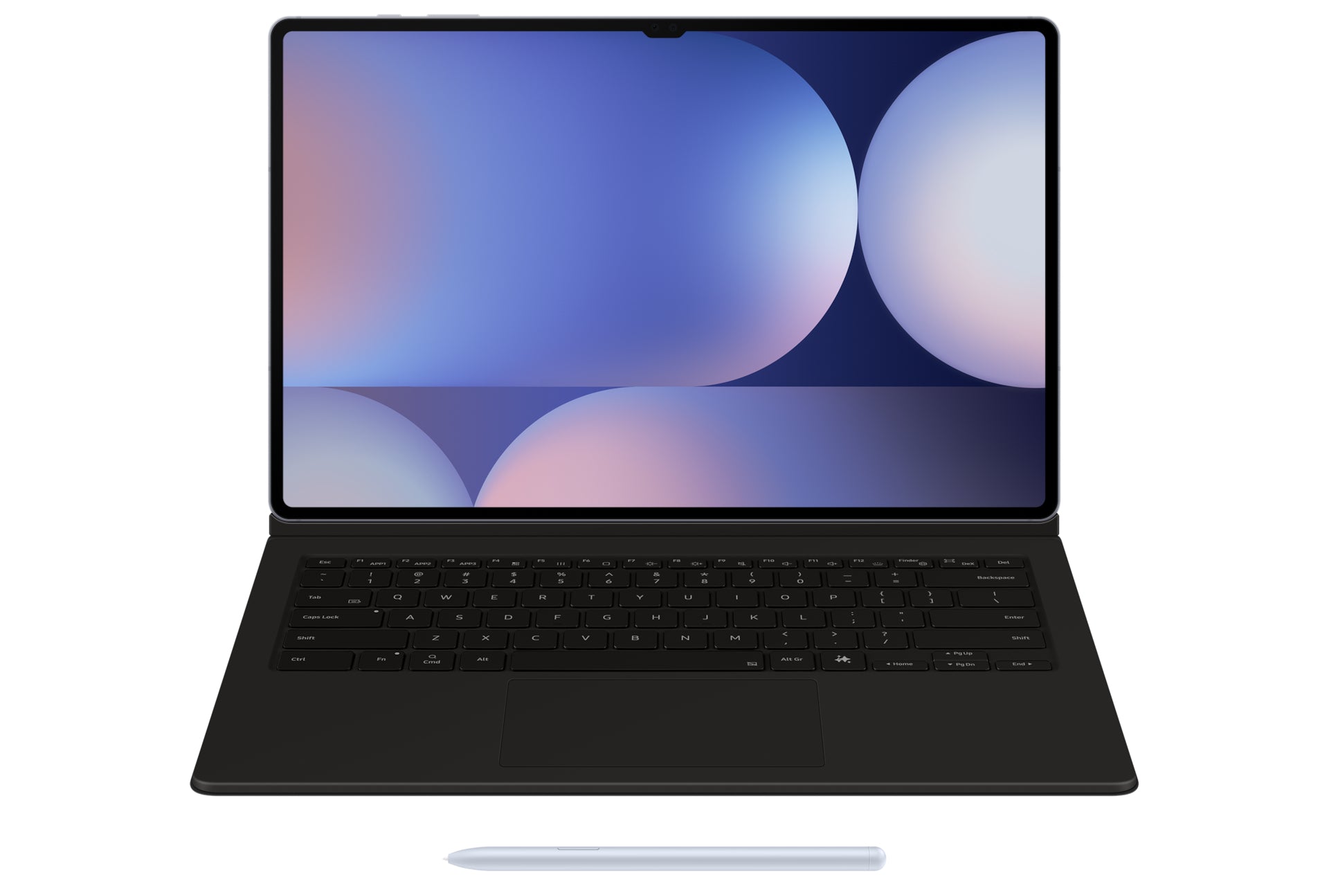 Samsung Book Cover Keyboard EF-DX925 – Galaxy Tab S10/S9 Ultra, QWERTZ, Schwarz