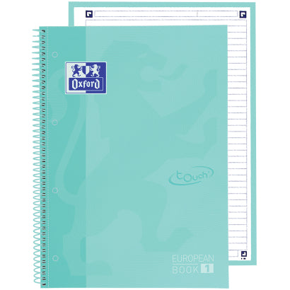 Oxford Spiralbuch – A4+ – 80 Blatt – Hardcover, mikroperforiert, 4-fach gelocht, Scribzee-kompatibel, mint