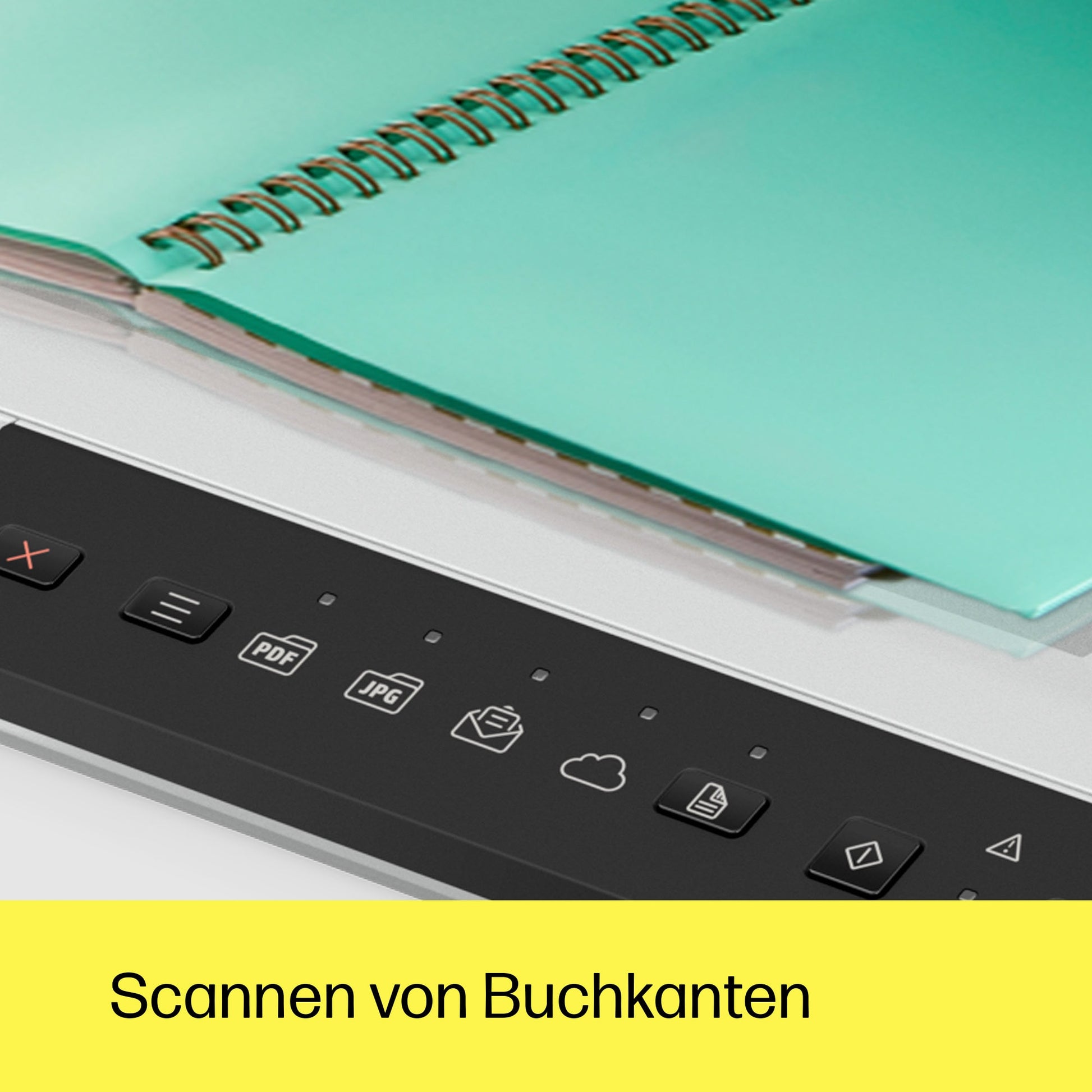 HP Scanjet Pro 3600 F1 – Flachbettscanner mit ADF, A4, Duplex, 30 ppm, 1200 dpi, USB