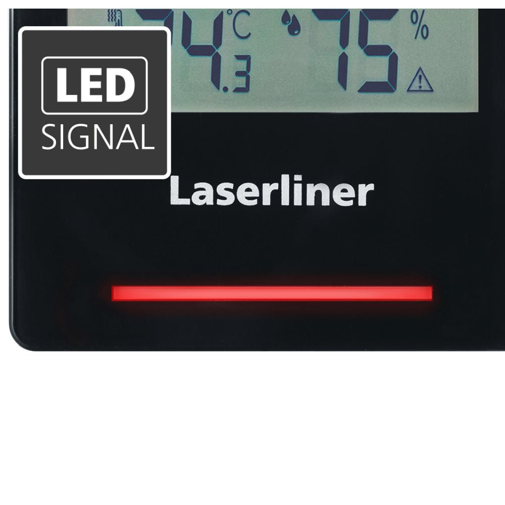 Laserliner AirCheck Clima 082.432A Thermo-Hygrometer (Handgerät) – −9,9–50 °C, 1–99 %, Innen