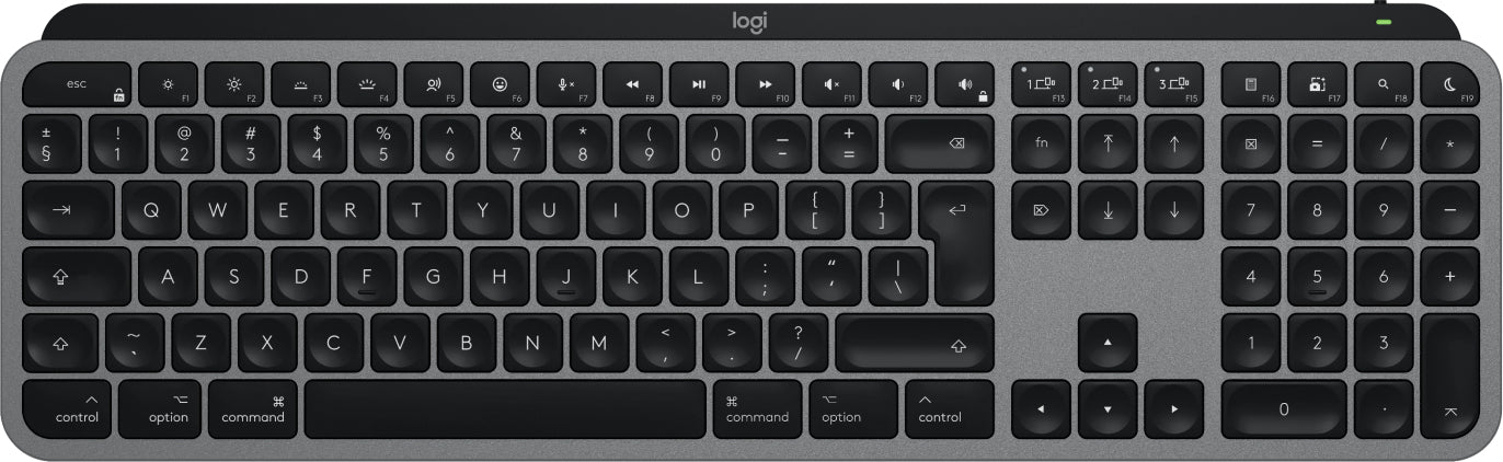 Logitech MX Keys S für Mac – Mac kompatibel, LED-Hintergrundbeleuchtung