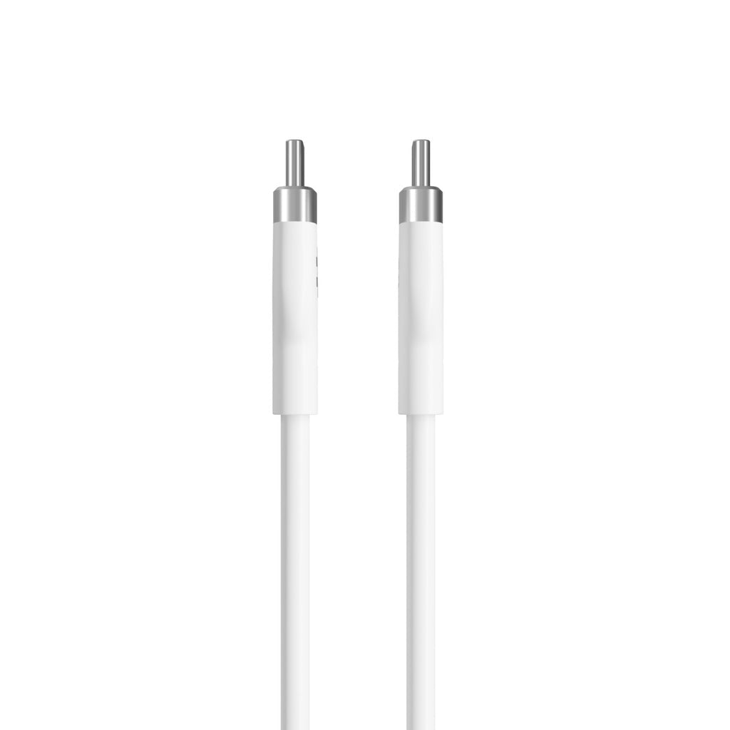 HYPER USB-C auf USB-C Kabel – USB 2.0 (480 Mbit/s) – 1,5 m – PD 60 W – Silikon, extrem flexibel – Weiss