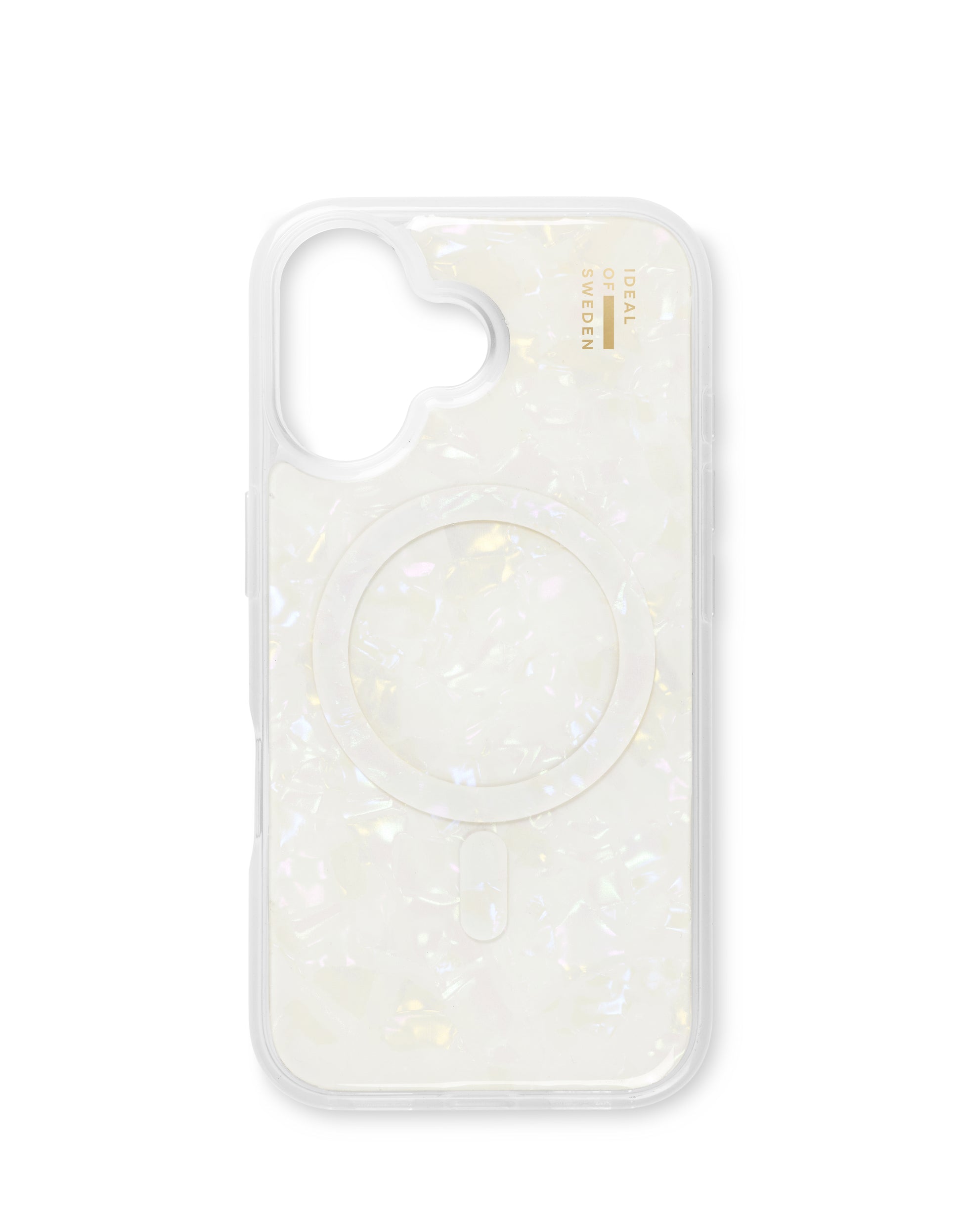 Ideal of Sweden – Backcover – für Apple iPhone 16 – Perlmutt – Kunstleder, MagSafe-kompatibel