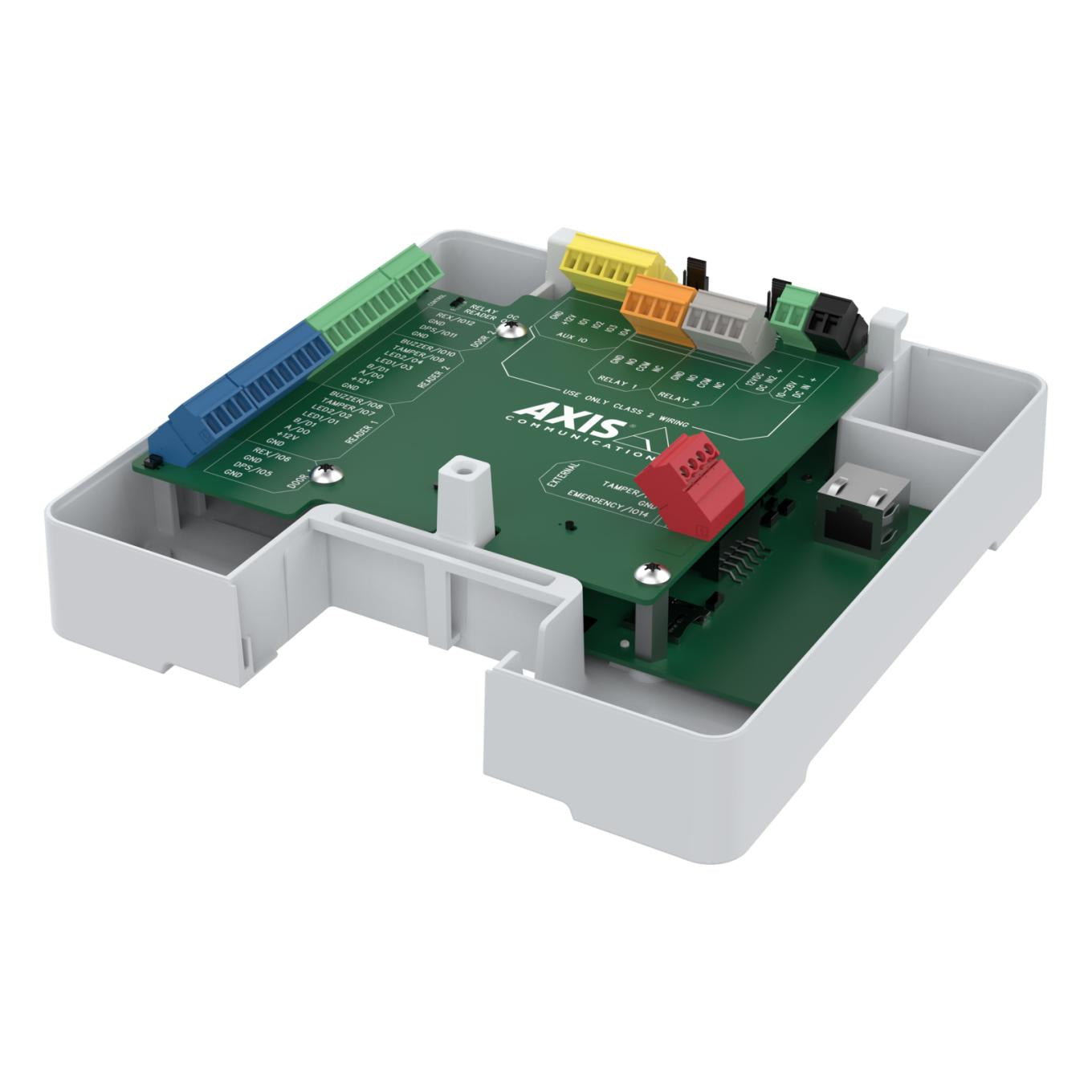 Axis Netzwerk Türcontroller A1610-B – 177 × 177 × 47 mm, weiss