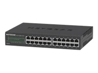 NETGEAR GS324 – Unmanaged Switch – 24× 1G, 19", 1U
