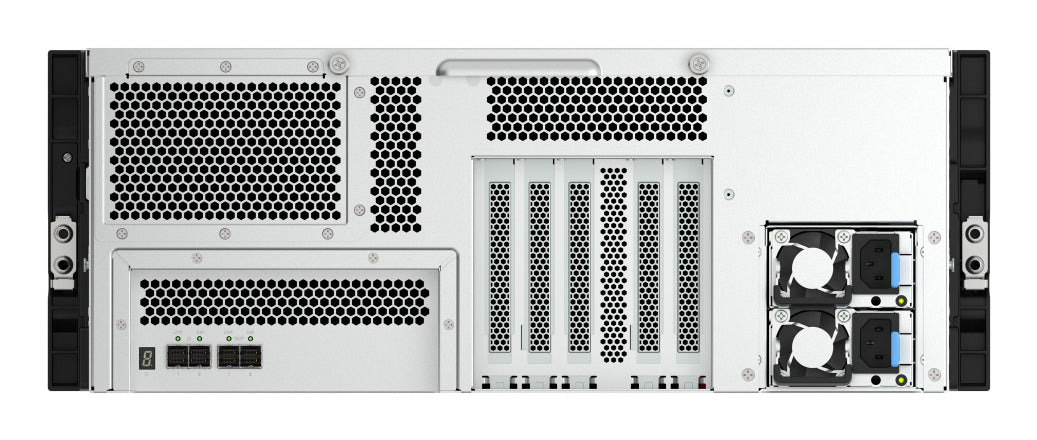 QNAP TL-R2400PES-RP – 24-Bay Rack 4U Gehäuse – für 2,5"/3,5" HDD/SSD, SATA