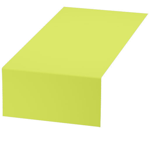 Duni Tischläufer auf Rolle – 40 cm×24 m, Papier (Dunicel), grün, FSC