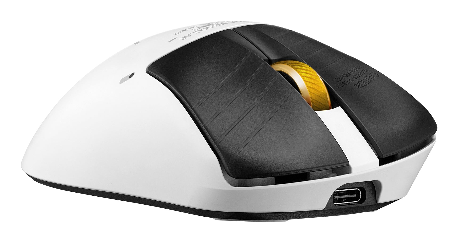ASUS ROG Keris II Origin – Gaming-Maus – Kabellos (Bluetooth/2,4 GHz), 42000 DPI, RGB-Beleuchtung, rechts