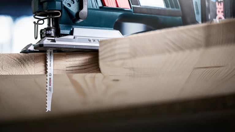 Bosch Professionelles EXPERT Wood Stichsägeblatt 117 × 2,2 mm HCS – für Holz – 5 Stk
