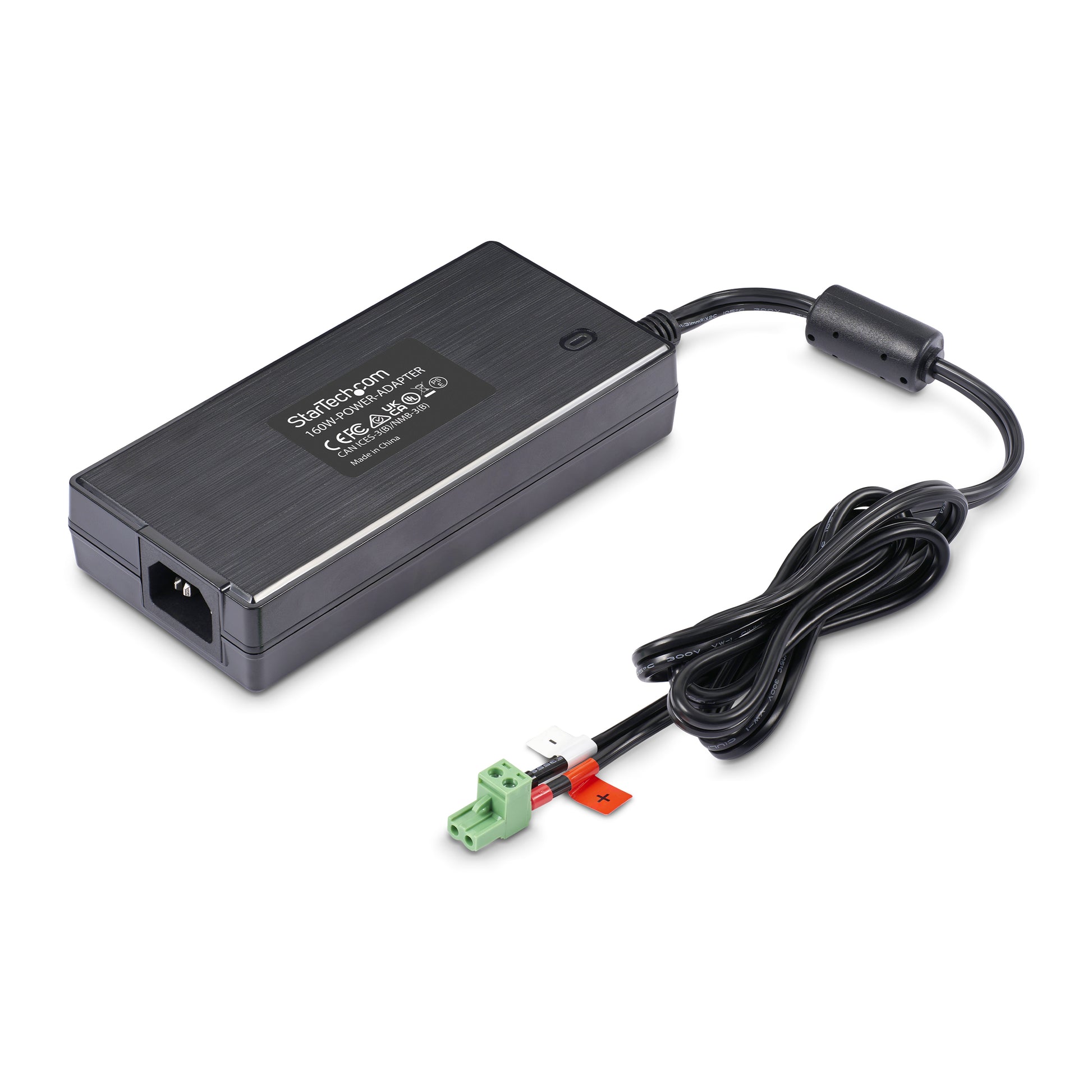 StarTech.com 160W Power Adapter Netzteil 158 W – 24 V/6,6 A – für HB30A10AME, HB30A7AME, ST1030USBM und andere