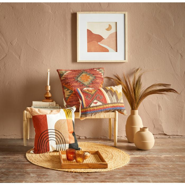 EGLO Windlicht – Glas, rot – Ø 7,3 × 7,3 cm – 4‑teilig