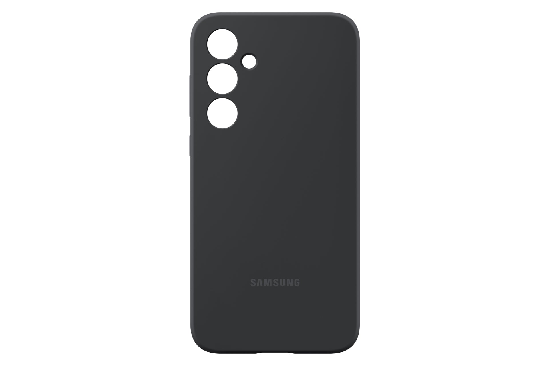 Samsung Backcover – für Samsung Galaxy A35 5G, Silikon, Schwarz, stossfest, kratzresistent