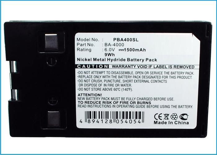 CoreParts Akku 1500 mAh 6 V – für Superpower Note PN4400/PN5700DS/PN8500MDS und andere