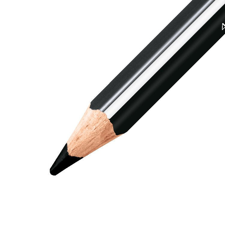 STABILO Dicke Trio Buntstifte – Jumbo, Dreikant, Minen-Ø 4,2 mm, Einzelstift Schwarz