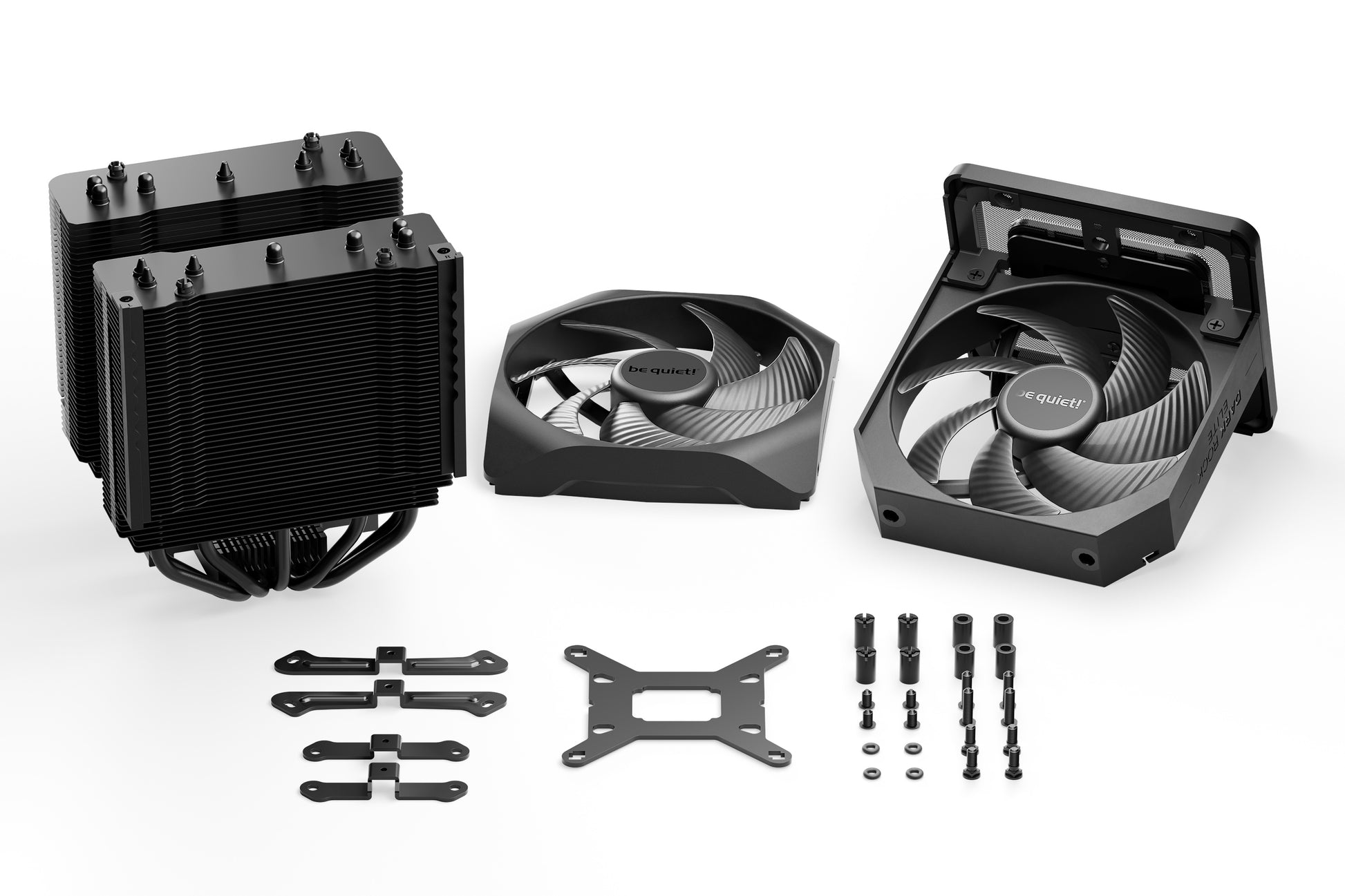 be quiet! be quiet Dark Rock Elite – CPU-Kühler – 2×13,5 cm, 7 Wärmerohre, für LGA 1700, AM5, AM4 und andere