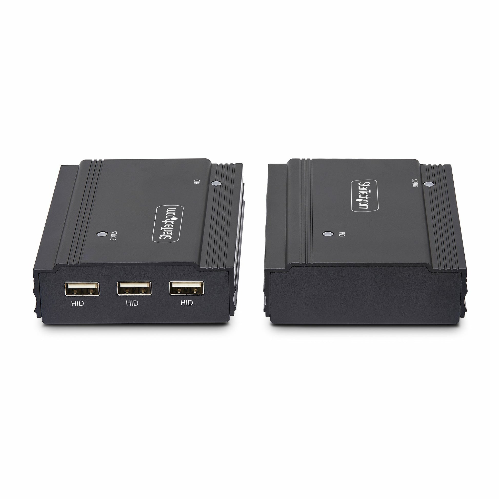 StarTech.com DP KVM Extender Kit – KVM-Extender – DisplayPort – 4K @ 60 Hz, 300 m, Sender & Empfänger, Schwarz