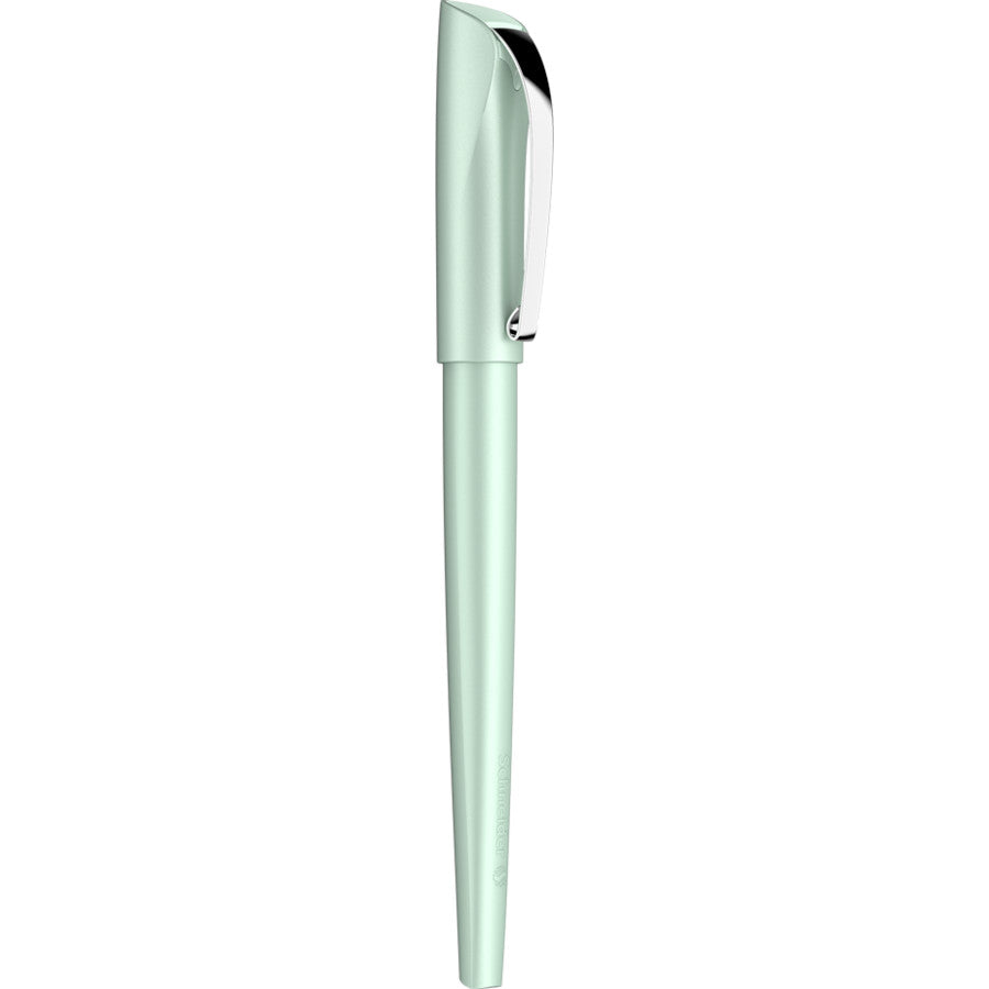Schneider AG Schneider Callissima Kalligrafie – Bandzug 1,1 mm – für Rechts- & Linkshänder – Mint, Bermuda Blue – Patronen