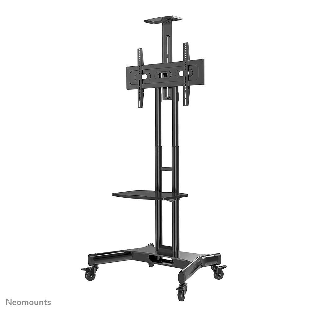 Neomounts NM-M1700BLACK – Trolley, höhenverstellbar, für 32–75", VESA 200×200–600×400, bis 50 kg, schwarz