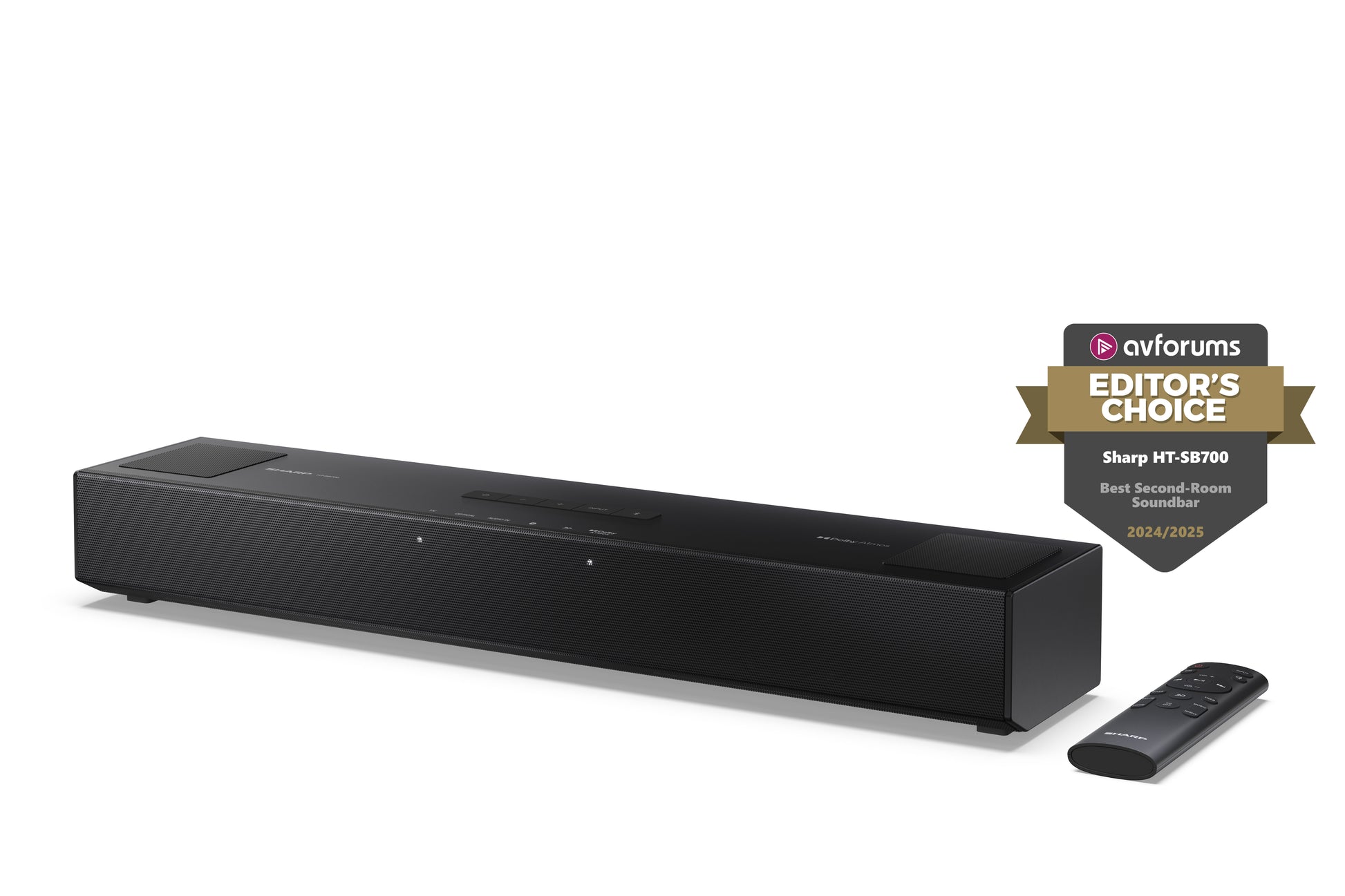Sharp HT-SB700 – Soundbar – 2.0.2, 140 W, eARC, Bluetooth 5.3, Schwarz