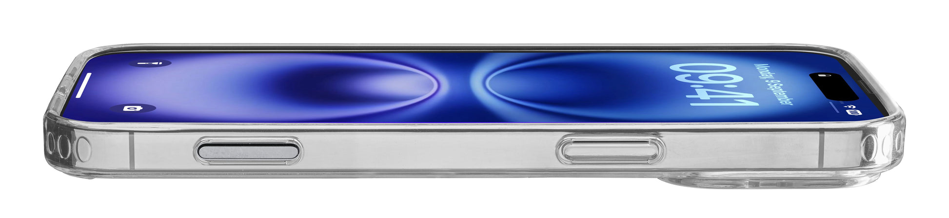 Cellularline Backcover – für Apple iPhone 16 – transparent