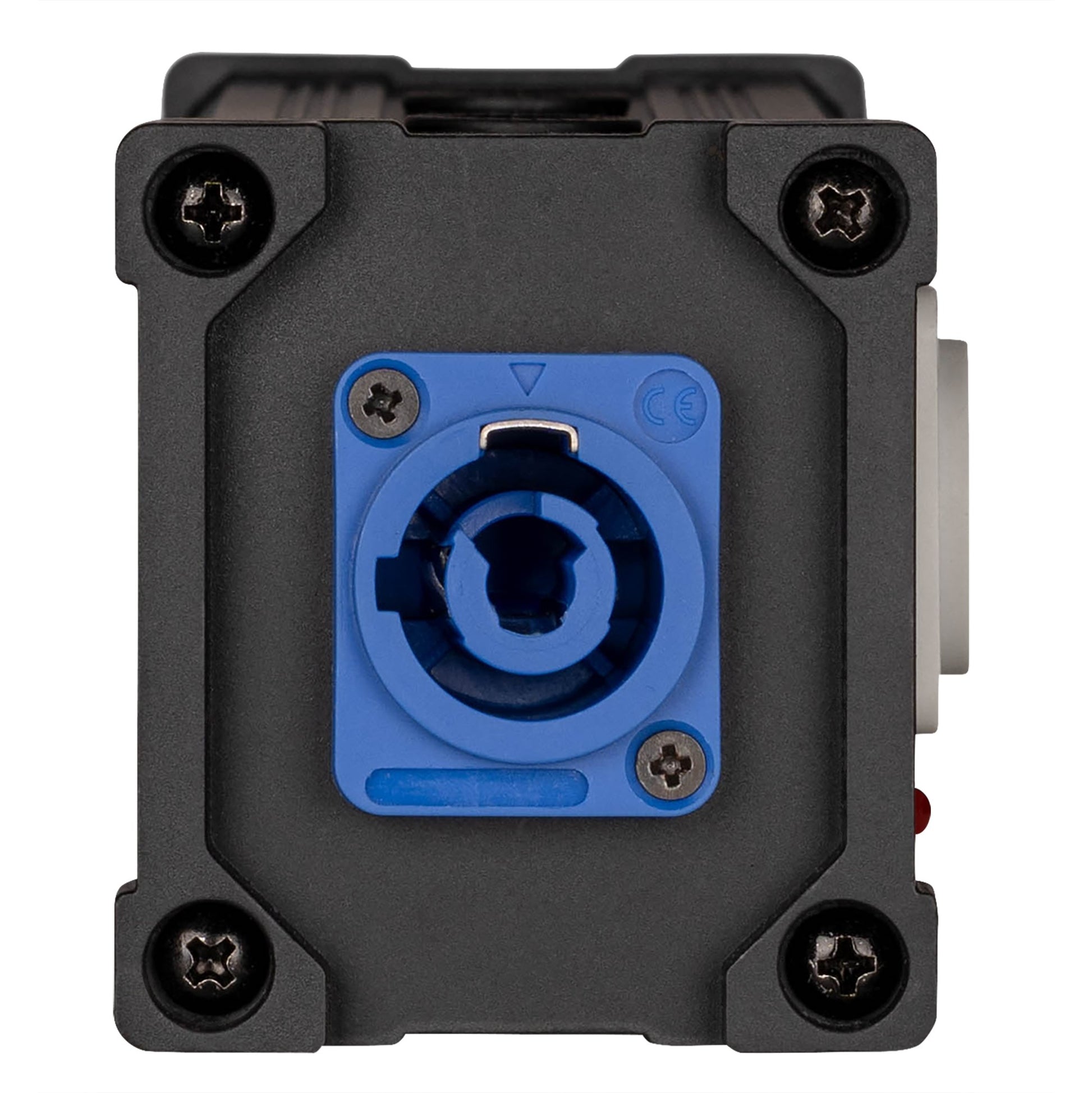 PD-Connex PSB25 – Schaltzwischenstecker, 1× Powercon In / 5× Powercon Out, 5 Schalter, Schwarz
