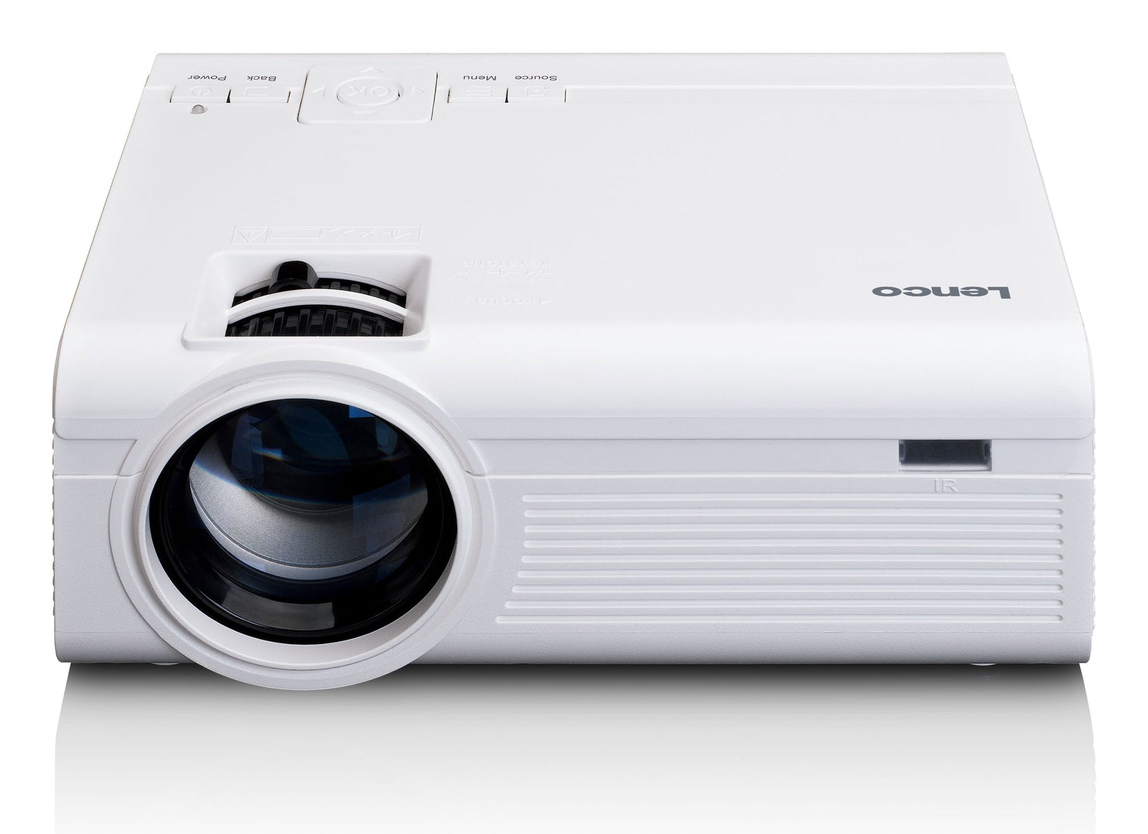 Lenco LPJ-280WH – Standard LCD LED, 800×480, 2800 ANSI Lumen