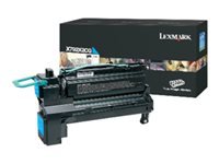 Lexmark Toner X792 – cyan, 20'000 Seiten