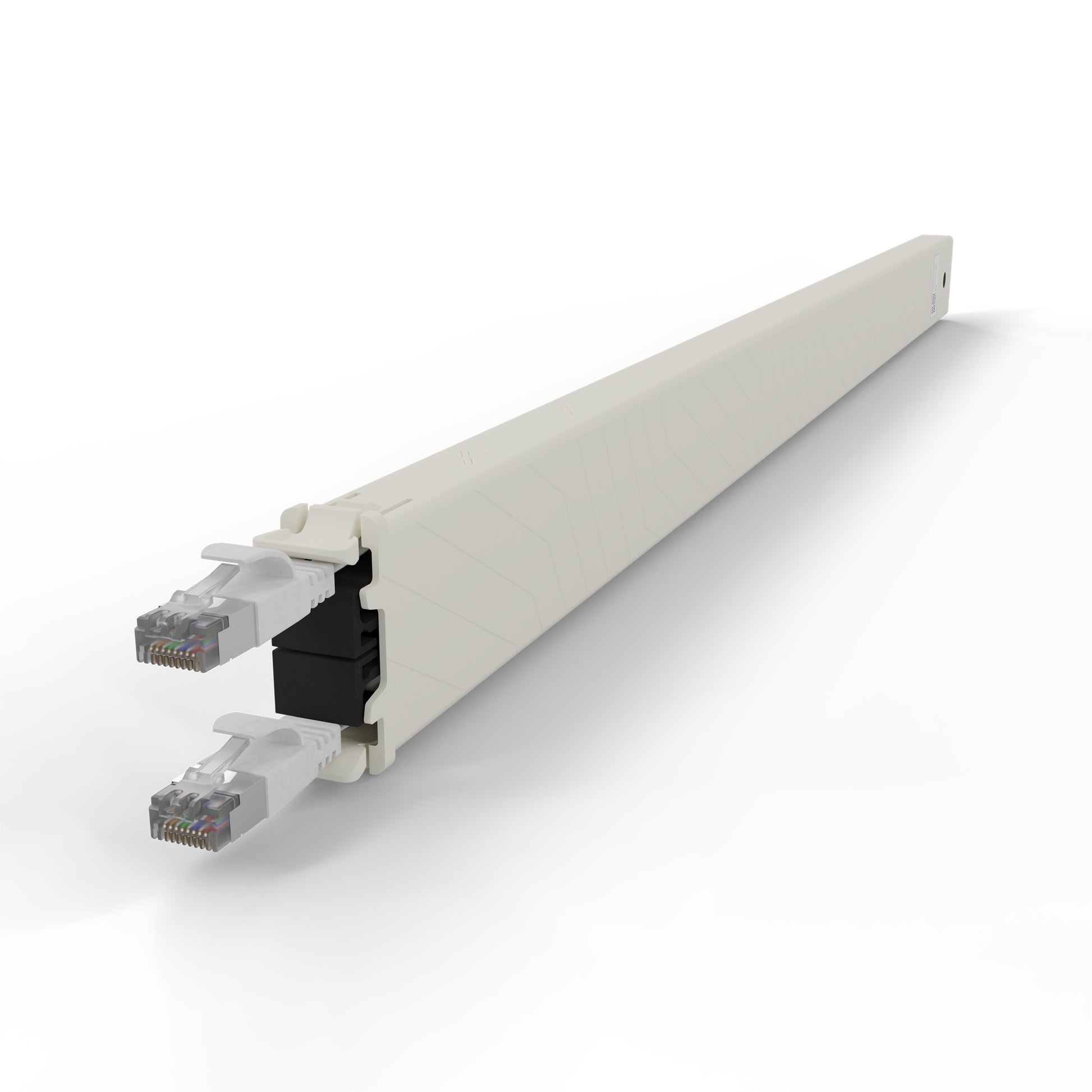 PATCHBOX .one Cassette 30RU Patchkabel – Cat6a U/FTP (STP), 1,8 m, Weiss, RJ-45