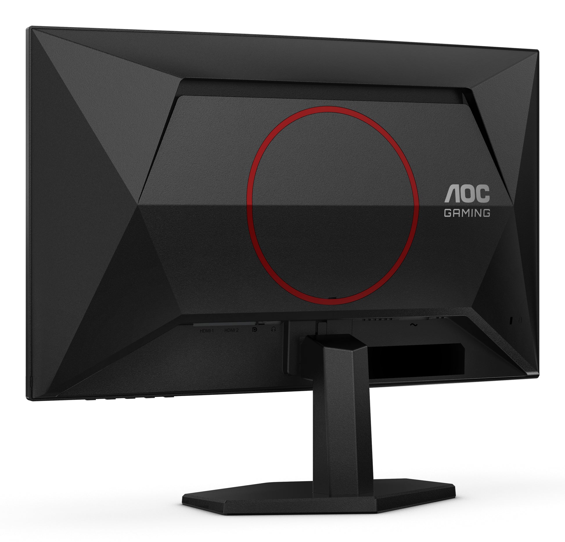 AOC C24G42E – Monitor, 23,6", VA, 180 Hz, 250 cd/m², Gebogen, Adaptive Sync, Lautsprecher, Schwarz