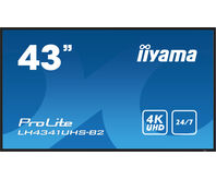 iiyama Signage-Display, 43", Ultra HD 4K, 500 cd/m², IPS, Media-Player