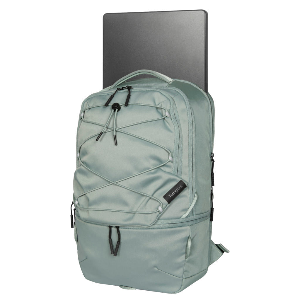 Targus Notebook-Rucksack Work+Play Flex – für 16″, rPET-Polyester – Grün, 290 × 445 × 130 mm