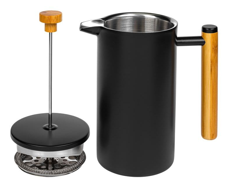 Furber. Furber French Press / Kaffeebereiter – 1 l, 8 Tassen, Bambus/Edelstahl