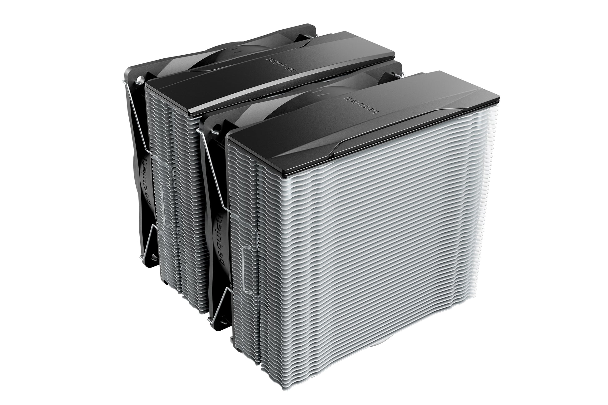 be quiet! be quiet Pure Rock Pro 3 – CPU-Kühler – 2×120 mm, 250 W TDP, für LGA 1700, AM5, AM4 und andere, Silber